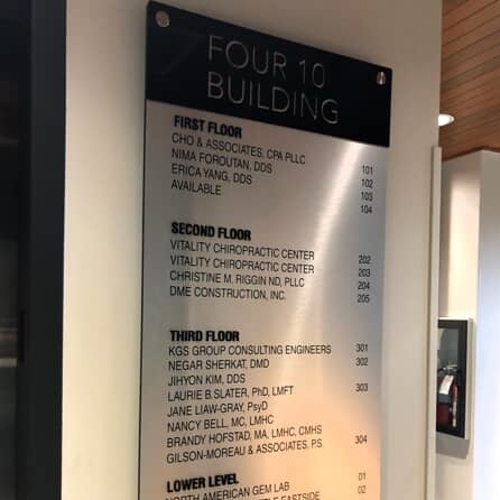 Wayfinding Signs